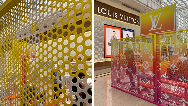 Louis Vuitton collaborates with the NBA in the design of a pop-up